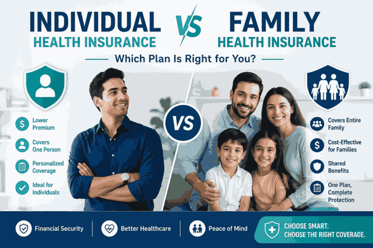 Individual vs. Family Health Insurance